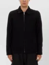 Rick Owens Collared Shirt Jacket Featuring Front Pockets In Black