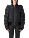 Rick Owens Comforter Down Bomber Jacket In Black
