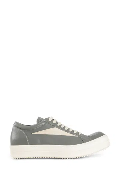 Rick Owens Concordian Vintage Sneaks In Gray