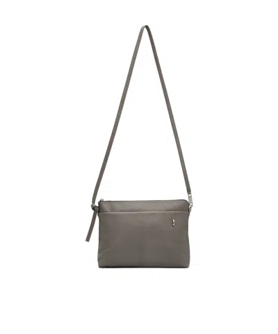 Rick Owens Concordians Adri Shoulder Bag In Gray