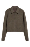 Rick Owens Concordians Alice Brad Wool Jacket