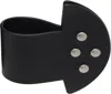 Rick Owens Concordians Anthem Snaps Bracelet In Black