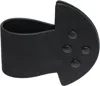 Rick Owens Concordians Anthem Snaps Cuff Bracelet In Black
