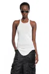 Rick Owens Concordians Basic Rib Tank In White