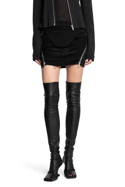 Rick Owens Concordians Bolan Banana Mini In Black