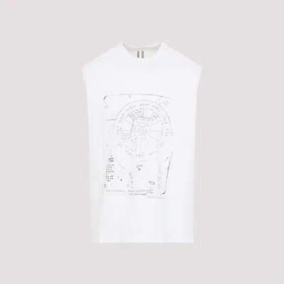 Rick Owens Concordians Brad T Cotton T-shirt In White