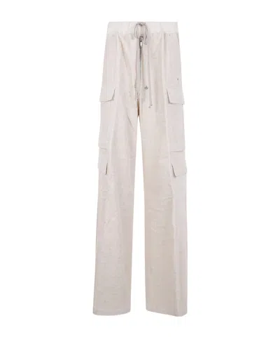 RICK OWENS CONCORDIANS DRAWSTRING CARGO TROUSERS
