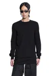 Rick Owens Concordians Level Long Sleeve T In Black
