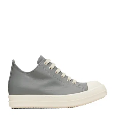 Rick Owens Concordians Low-top Sneakers In Gray