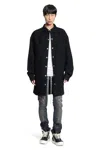 Rick Owens Concordians Outershirt In Black