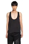 Rick Owens Concordians Pony Tank In Silk Wool Jersey In Multi