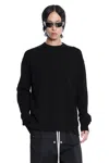 Rick Owens Concordians Round Neck In Black