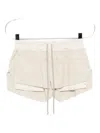 Rick Owens Off-white Concordians Fog Boxers Shorts In Neutral