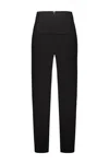Rick Owens Concordians Sliced Long Skirt Clothing In Black