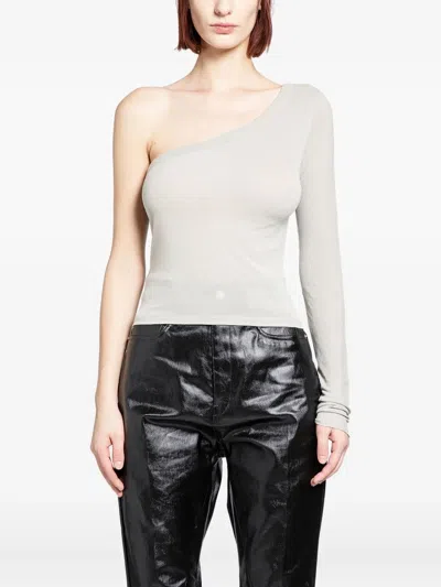 RICK OWENS CONCORDIANS ZIGGY ONE-SHOULDER TOP