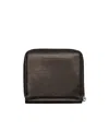 Rick Owens Concordians Zipped Wallet In Brown