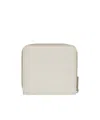 Rick Owens Off-white Concordians Zipped Wallet In Neutral