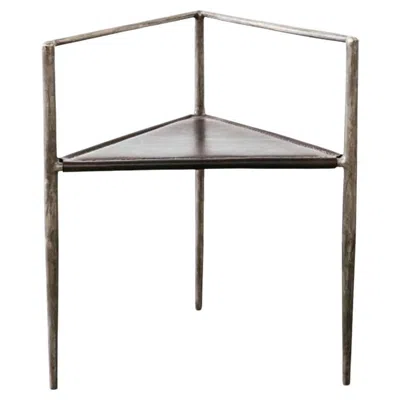 Pre-owned Rick Owens Contemporary Bronze Chair, Alchemy Chair By  In Gold