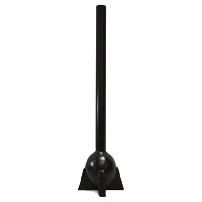 Pre-owned Rick Owens Contemporary Bronze Swan Neck Vase By  In Gold