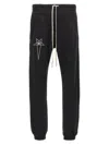 Rick Owens Black Champion Edition Prisoner Drawstring Sweatpants In Black
