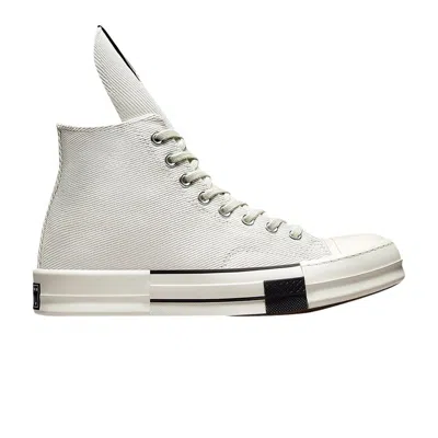Pre-owned Rick Owens Converse X  Drkshdw Drkstar High 'white' | Men's Size 41