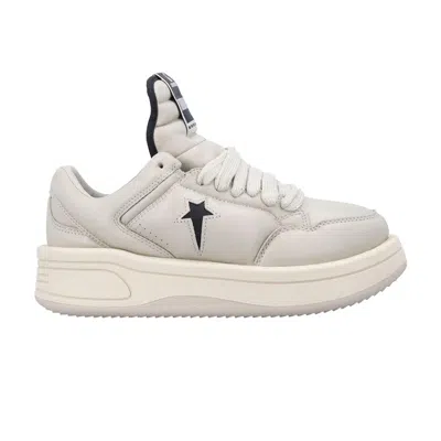 Pre-owned Rick Owens Converse X  Drkshdw Turbowpn Low 'pelican' | Cream | Men's Size 40