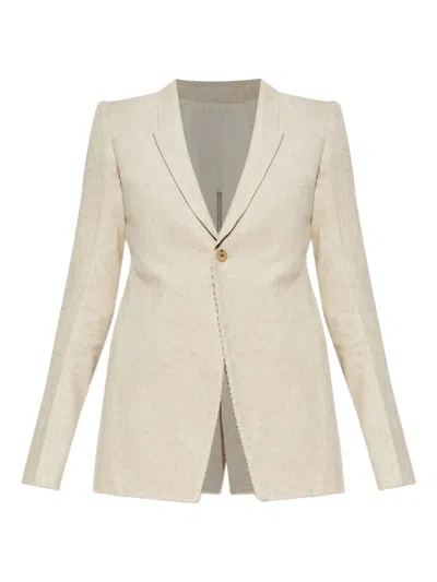 RICK OWENS CORDUROY BLAZER