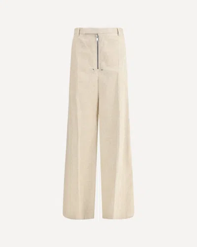 Rick Owens Corduroy Pants In Neutral