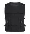 Rick Owens Cotton Ammo Vest In Black