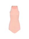 Rick Owens Sleeveless Bodysuit In Pink