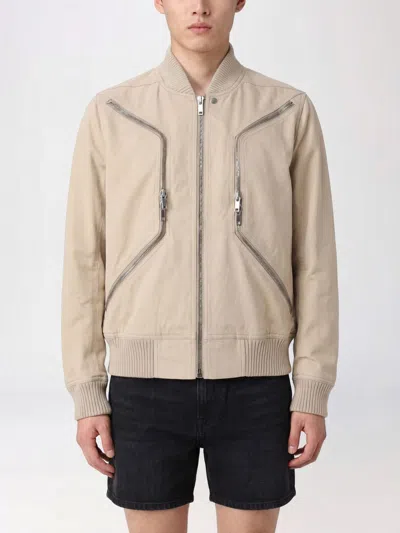 Rick Owens Jacket Men Color Beige In Neutral