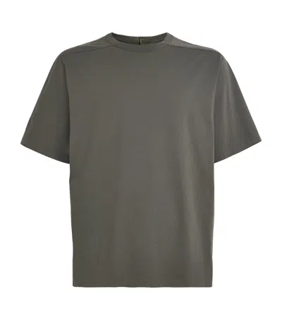 Rick Owens Cotton Brad T-shirt In Green