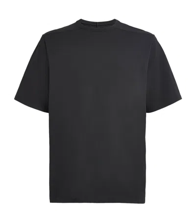 Rick Owens Cotton Brad T-shirt In Black