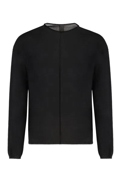 RICK OWENS RICK OWENS COTTON CREW-NECK SWEATER