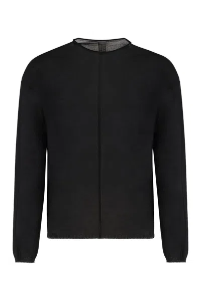 RICK OWENS RICK OWENS COTTON CREW-NECK SWEATER