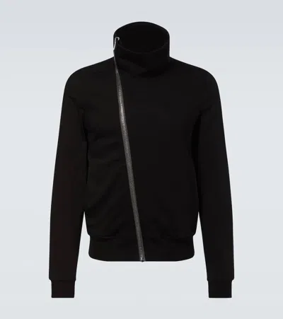Rick Owens Cotton Jacket In Black