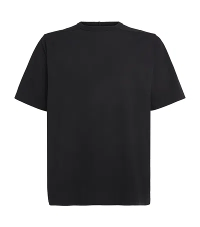 Rick Owens Cotton Jersey Brad T-shirt In Black