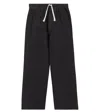Rick Owens Cotton Jersey Sweatpants In Black