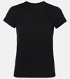 Rick Owens Short-sleeved Cotton T-shirt In Black