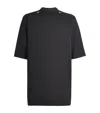 Rick Owens Jumbo Cotton Jersey T-shirt In Black