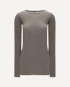 Rick Owens Cotton Long Sleeve Jersey