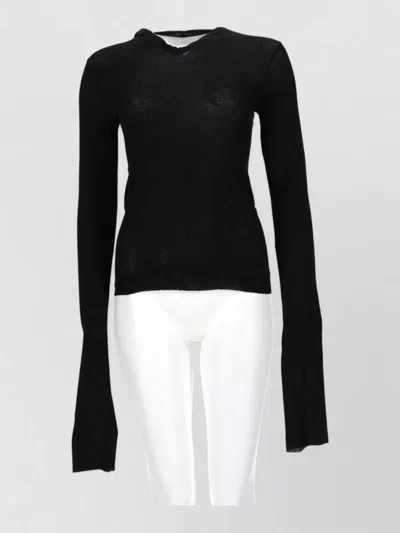 Rick Owens Cotton Loungewear Top In Black