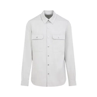 RICK OWENS RICK OWENS COTTON OUTERSHIRT