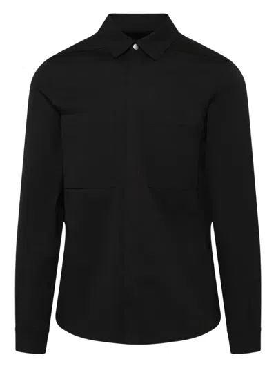 Rick Owens Cotton Shirt In Black