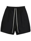 Rick Owens Drawstring Shorts In Black