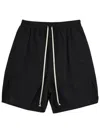 Rick Owens Drawstring Shorts In Black