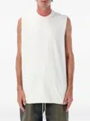 Rick Owens Cotton Sleeveless Top In White
