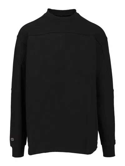 Rick Owens Cotton Sweatshirt In Multi