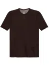 Rick Owens Cotton T-shirt In 褐色