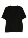 Rick Owens Cotton T-shirt In Black